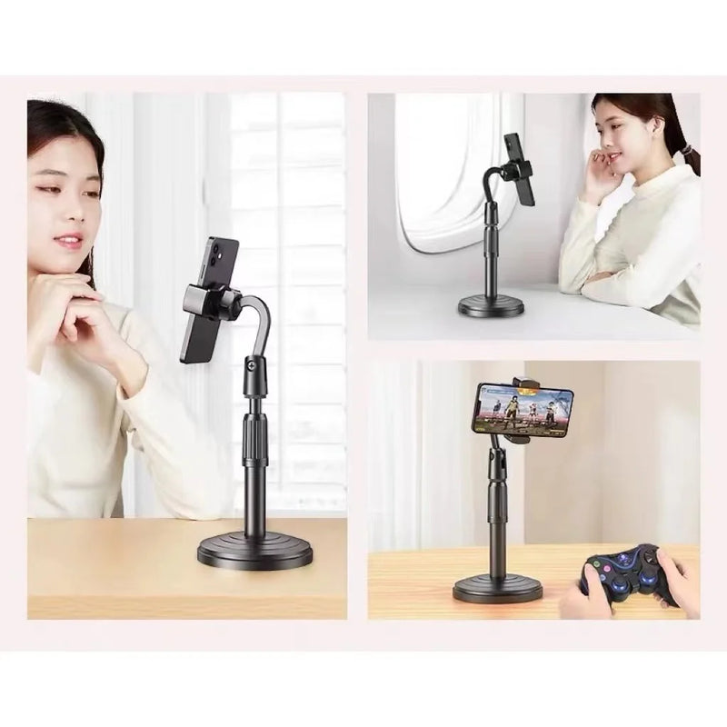 Suporte Para Celular De Mesa TikTok Para Com Altura Ajustavel Angulo 360º Universal - Varity