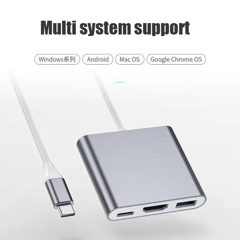 Adaptador Usb Tipo C Hdmi Dex Samsung S20 S21 S22 Macbook M1 - Varity