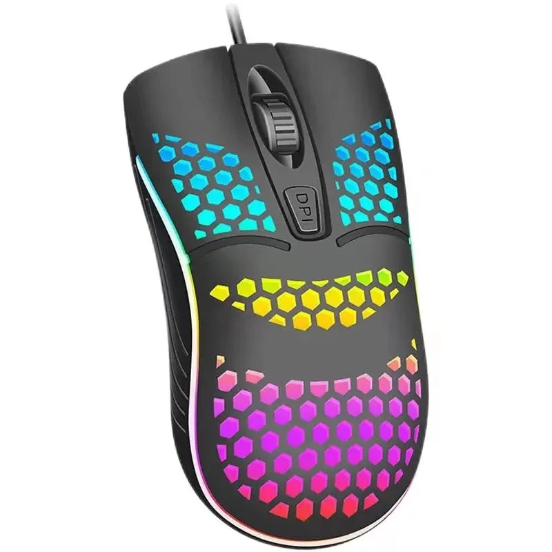 Mouse Óptico Com Fio Usb RGB - Varity