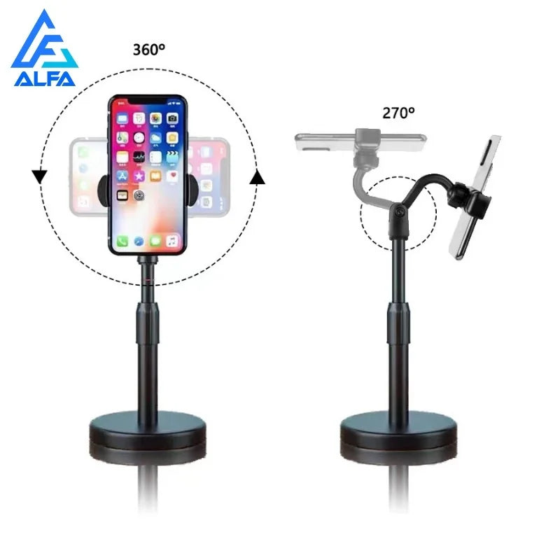 Suporte Para Celular De Mesa TikTok Para Com Altura Ajustavel Angulo 360º Universal - Varity